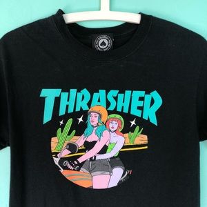 Thrasher Motorcycle Babes T-shirt